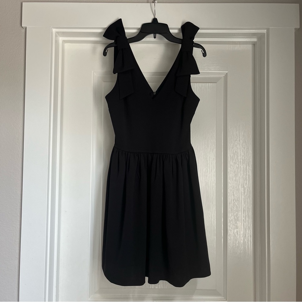 Love Ady Bow Detail Scuba Crepe Dress.